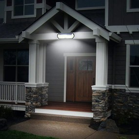 Bezdoteku LEDSolar 196 solárne vonkajšie svetlo svietidlo, 196 LED so senzorom, bezdrôtové, 4W, studená            farba