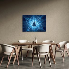 Sklenený obraz - Spirituálna energia (70x50 cm)