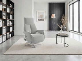 XXXLutz RELAXAČNÉ KRESLO, textil, strieborná Sit & More - Online Only obývacie izby - 00014403574L