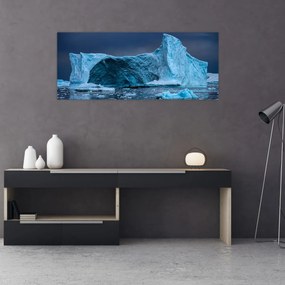 Obraz - Ľadová jaskyňa (120x50 cm)