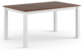 PROXIMA.store - Rustikálny rozkladací stôl 93/150 - 197 cm - BELLUNO ELEGANTE FARBA: biela - orech