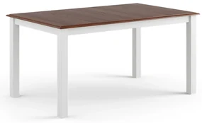 PROXIMA.store - Rustikálny rozkladací stôl 93/150 - 197 cm - BELLUNO ELEGANTE FARBA: biela - orech
