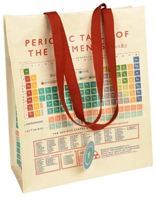 Nákupná taška z recyklovaného papieru Rex London Periodic Table