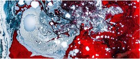 Abstraktný obraz (120x50 cm)