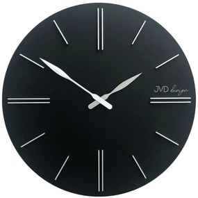 dizajnové nástenné hodiny JVD HC38.3 čierne