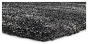 Antracitovosivý koberec 140x200 cm Aloe Liso – Universal