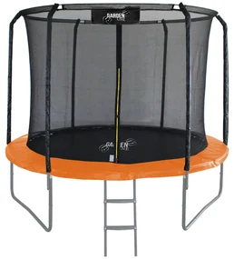 Trampolína s vnútornou sieťou 252 cm Gardenline PRO - oranžová