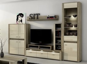 Sada LED osvetlenie políc (3 ks) Campari, studená biela