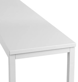 Celokovová lavica do šatne 150 x 35 x 45 cm, sivá - ral 7035