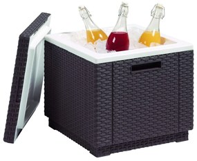 Záhradný stolík so zásobníkom na ľad 42x42 cm – Keter