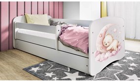 Dětská postel Babydreams medvídek bílá