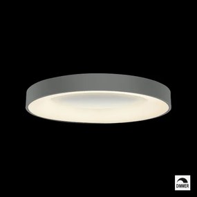 LUXERA 18400 GENTIS stropné svietidlo 600 mm LED/50W,4000K,matná šedá