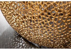 Konferenčný stôl 40285 80x80cm Aluminium Gold  - Komfort-nábytok