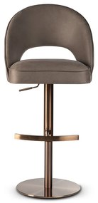 BAROVÁ STOLIČKA VESSA PUMP + HNEDO ZLATÝ PODSTAVEC