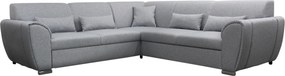 XXXLutz ROHOVÁ SEDAČKA, textil, svetlosivá Livetastic - Sedačky - 001574004213