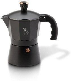 Kávovár Moka 3CUPS BLACK- ROSE GOLD 19749