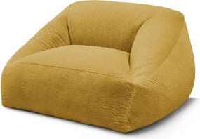 Žltý sedací vak z umelej kožušiny Lilibet – Bobochic Paris