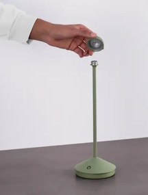 Vonkajšia stolová lampa Lumo zelená