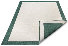 NORTHRUGS - Hanse Home koberce Kusový koberec Twin-Wendeteppiche 105473 Green – na von aj na doma - 80x250 cm