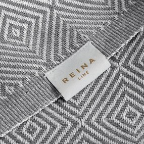 Deka MAIA svetlosivá / krémová