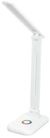 LED RGBW Stmievateľná stolná lampa NOBLITE LED/7W/5V 3000/4000/6500K biela