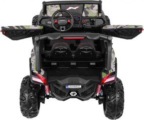 Ramiz Detský kočík SuperStar Moro + pohon 4x4 + diaľkové ovládanie + batožinový priestor + MP3 LED + zámok dverí