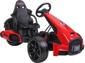 LEAN CARS Elektrická motokára CH9939 s EVA kolesami a klaksónom červená