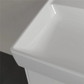 VILLEROY &amp; BOCH Collaro umývadlo na skrinku s otvorom, s prepadom, 1200 x 470 mm, biela alpská, 4A33C501