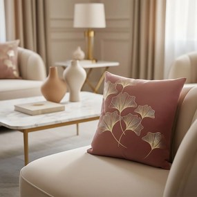 Tutumi Tutumi, obliečka na vankúš 45x45 cm, vzor BC13, bordová, NAZ-88013