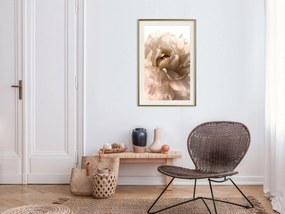 Artgeist Plagát - Soft Petals [Poster] Veľkosť: 30x45, Verzia: Zlatý rám