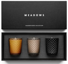 MEADOWS Darčeková kolekcia sviečok Meadows - Shadow Dance 3 x 80 g