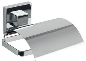 WENKO 22696100-Držiak toaletného papiera VACUUM-LOC QUADRO ED 13x14 cm lesklý chróm
