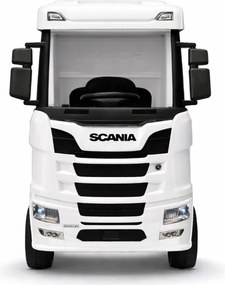 LEAN CARS Scania 500R HL698 White 4x4 Auto na batérie