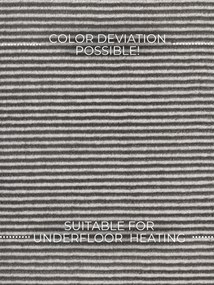 ELLE Decoration, Behúň Perles 106187 Cream Anthracite z kolekcie Elle, 80x240, šedá, obývacia izba