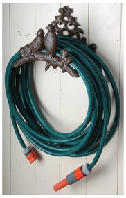 Nástenný liatinový držiak na záhradnú hadicu Esschert Design