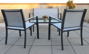 Záhradný nábytok GARDENLINE ( 2 kreslá, lavička, stolík )