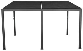 Pultová bioklimatická pergola s lamelami 3 x 4 M
