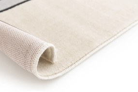 Balta, Kusový koberec Canvas 18715-065, 140x200, béžová, obývacia izba