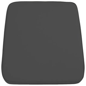 Vonkajší podsedák na stoličku VIREON 44x45 cm, tmavo sivý