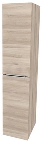 Mereo, Mereo Mailo, kúpeľňová skrinka vysoká 170 cm, chróm madlo, Multidecor, Dub Kronberg svetlý, MER-CN594LPDKRS