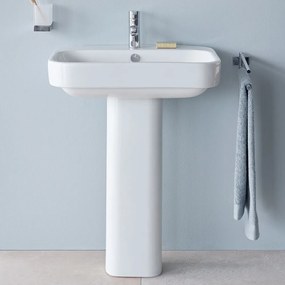 DURAVIT Happy D.2 stĺp pre umývadlo, biela, 0858270000