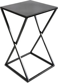 STOJAN NA KVETINÁČ LOFT5 40X24X24 CM ČIERNA