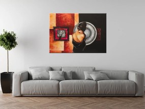 Gario Ručne maľovaný obraz Sao Chang Rozmery: 70 x 100 cm
