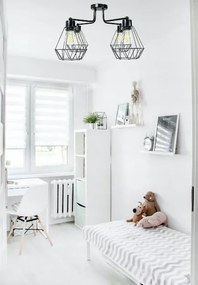 Závesná lampa DRON 4xE27 DIAMOND LARGE