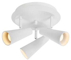 Markslöjd 108203 - Bodové svietidlo CREST 3xGU10/7W/230V biela