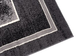 TA Koberec 5118B TMAVO SIVÁ LACNÁ PP CRM Rozmer: 70x400 cm