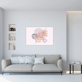 Obraz - Fialový minimalizmus N⁰3 (90x60 cm)