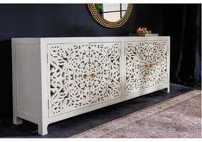 Komoda 43852 Marrakech 170cm Drevo Mango Biele  - Komfort-nábytok