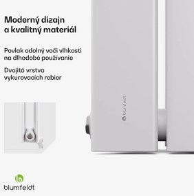 Blumfeldt Ontario radiátor 180x45 Výkon 1364 W