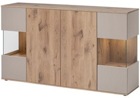 Komoda Catalina Dvc Ct Sb Dub Viking/Kašmír